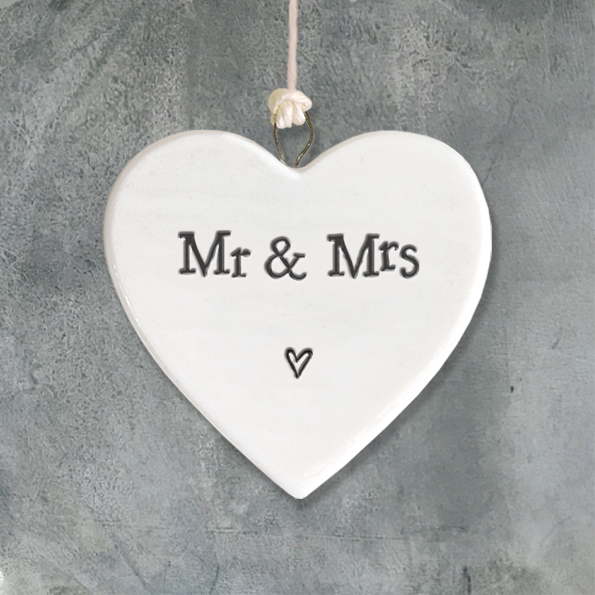 Little Hanging Mr & Mrs Heart