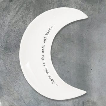 Love You To The Moon And Back Trinket Dish