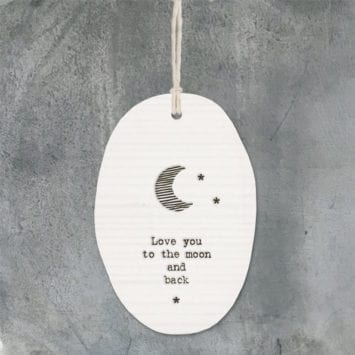 Love You To The Moon And Back Hanger