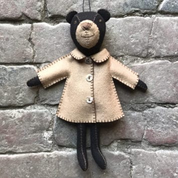 Freddie - Handmade Bear In Jacket
