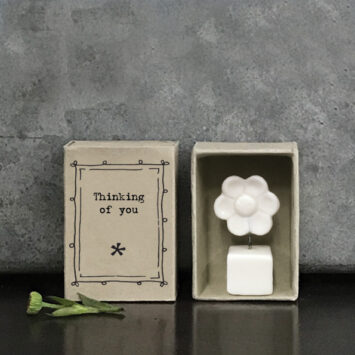 Matchbox Flower Pot - Thinking Of You