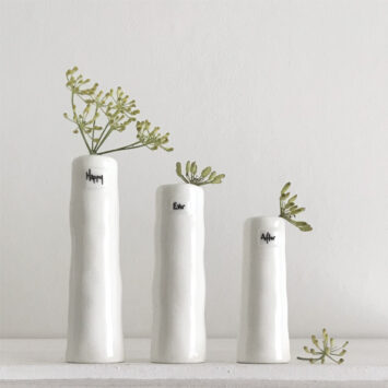Trio Of Bud Vases - Happily Ever After