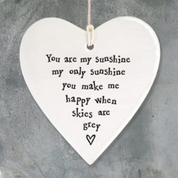 Hanging Heart - You Are My Sunshine...