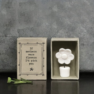 Matchbox Flower Pot - If Mother's Were Flowers...