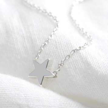Silver Star Necklace