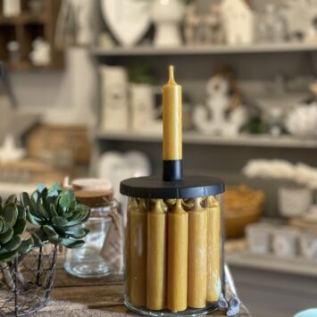 Candle Holder With Lid
