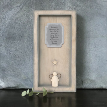 Angel Box Frame - Because Someone We Love