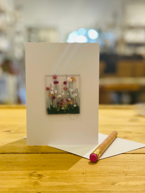 Card - Fused Glass keepsake