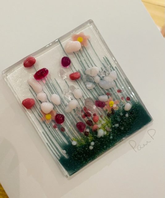 Card - Fused Glass keepsake - Image 2