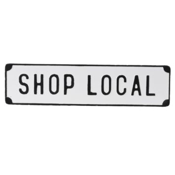 Metal Shop Local Sign