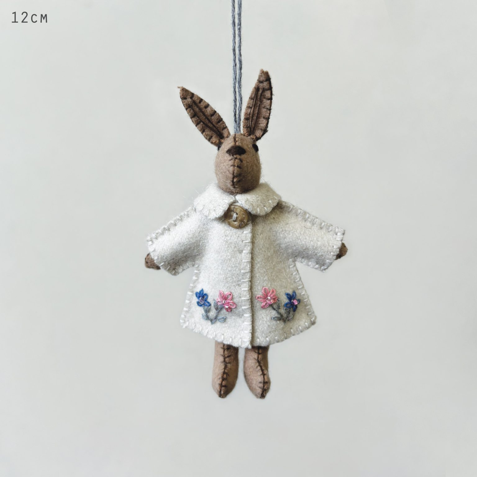Little Rabbit In Jacket Cream Small