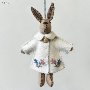 Little Rabbit In Jacket Cream