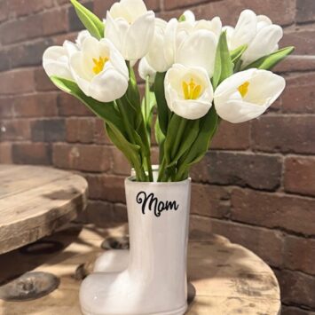 Mothers Day Wellington Boot Planter/Vase
