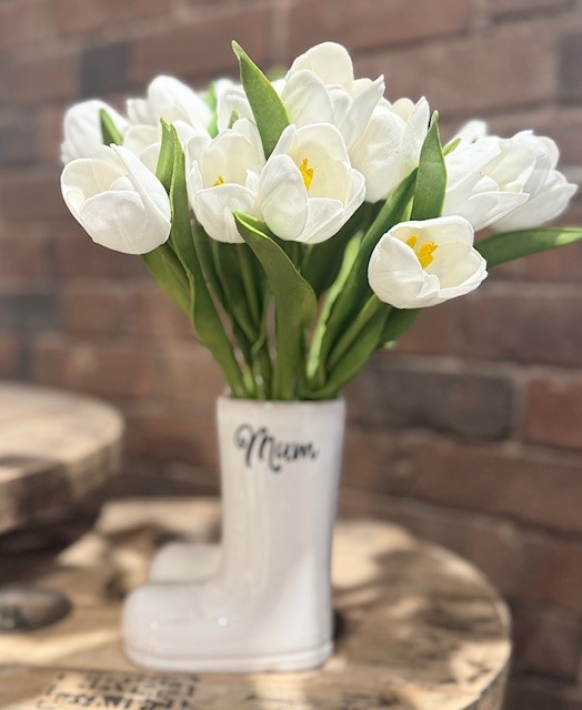 Mothers Day Wellington Boot Planter/Vase - Image 2